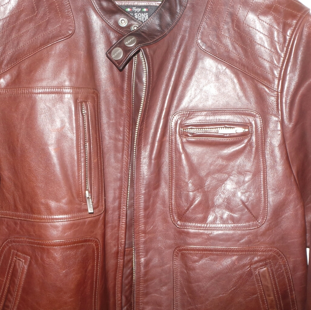 Wilsons leathet motorcycle style jacket